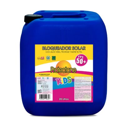 Bloqueador Solar Kids FPS50 – Bidón 20L