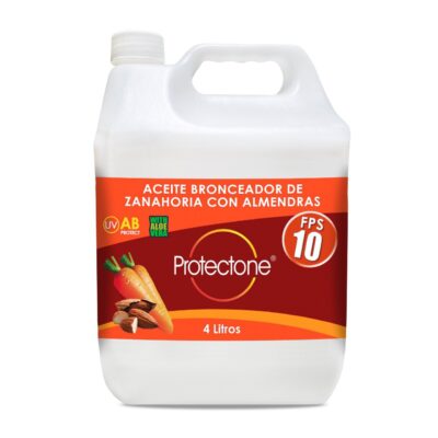 Bronceador Zanahoria / Almendra FPS10 – Galón 4L